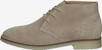 SANSIBAR Lace-Up Boots in Beige