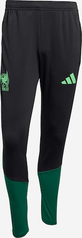 ADIDAS PERFORMANCE Tapered Urheiluhousut 'FMF' värissä musta: etupuoli