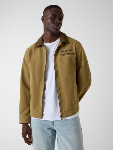 GUESS Between-Season Jacket in Beige: front