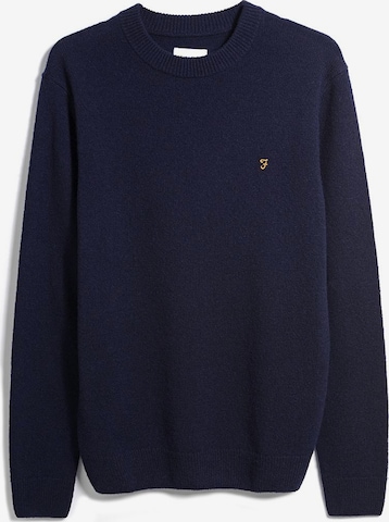 FARAH Sweater in Blue: front