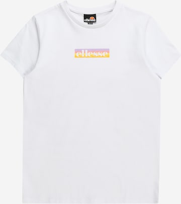 ELLESSE Shirt 'Eula' in Wit: voorkant