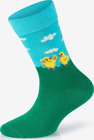Happy Socks Socks 'Eastern Chicken-Bunny-Bouquet' in Mixed colors