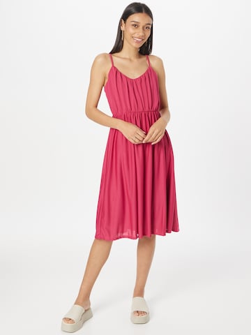 ABOUT YOU Letné šaty 'Kim' - ružová: predná strana