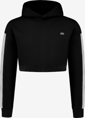 Smilodox Sweatshirt ' Amaya ' in Zwart: voorkant