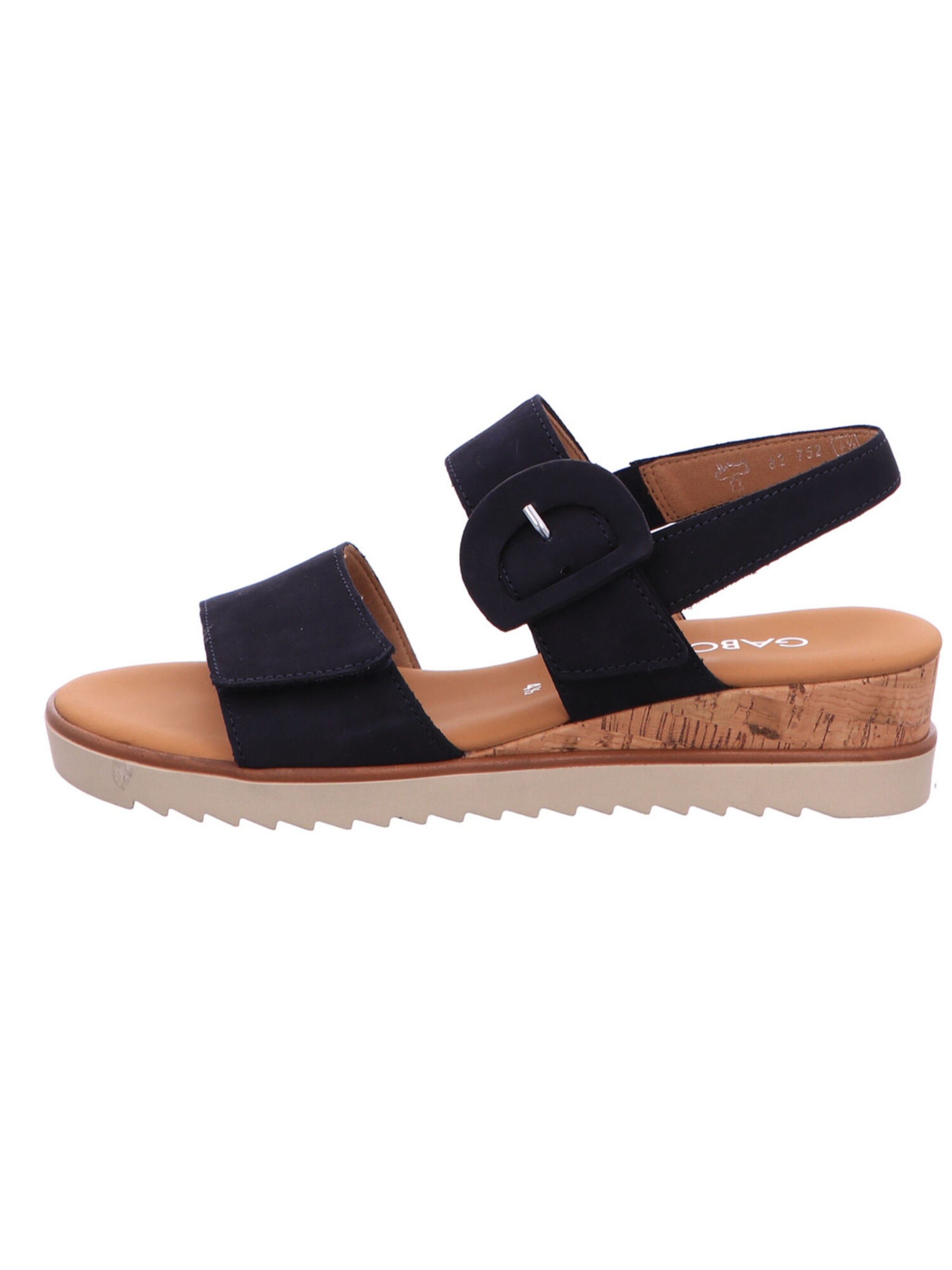 GABOR Strap Sandals in Blue: front
