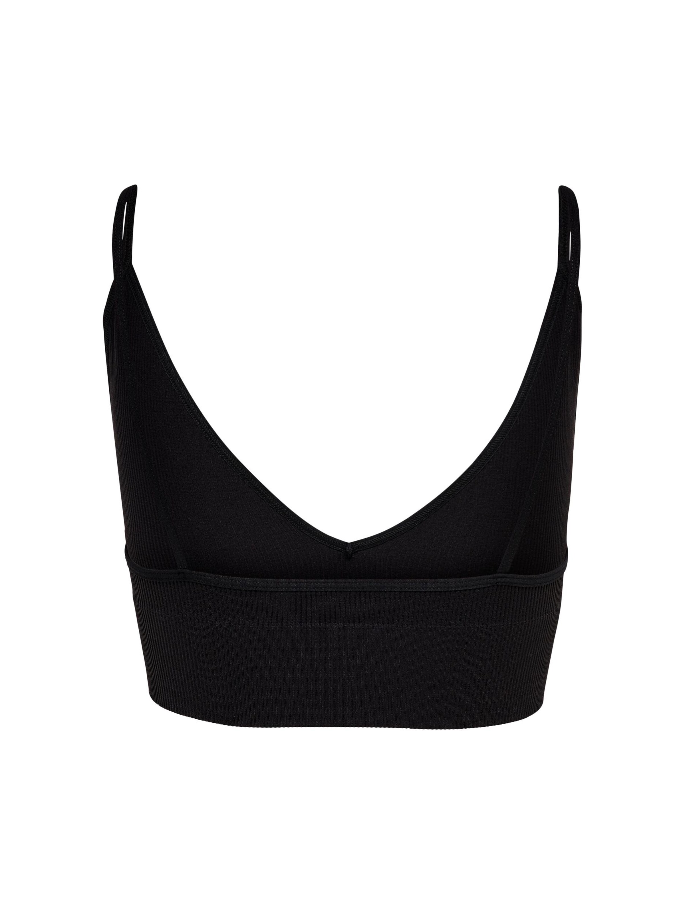 ONLY Bralette Bra 'ONLVicky' in Black