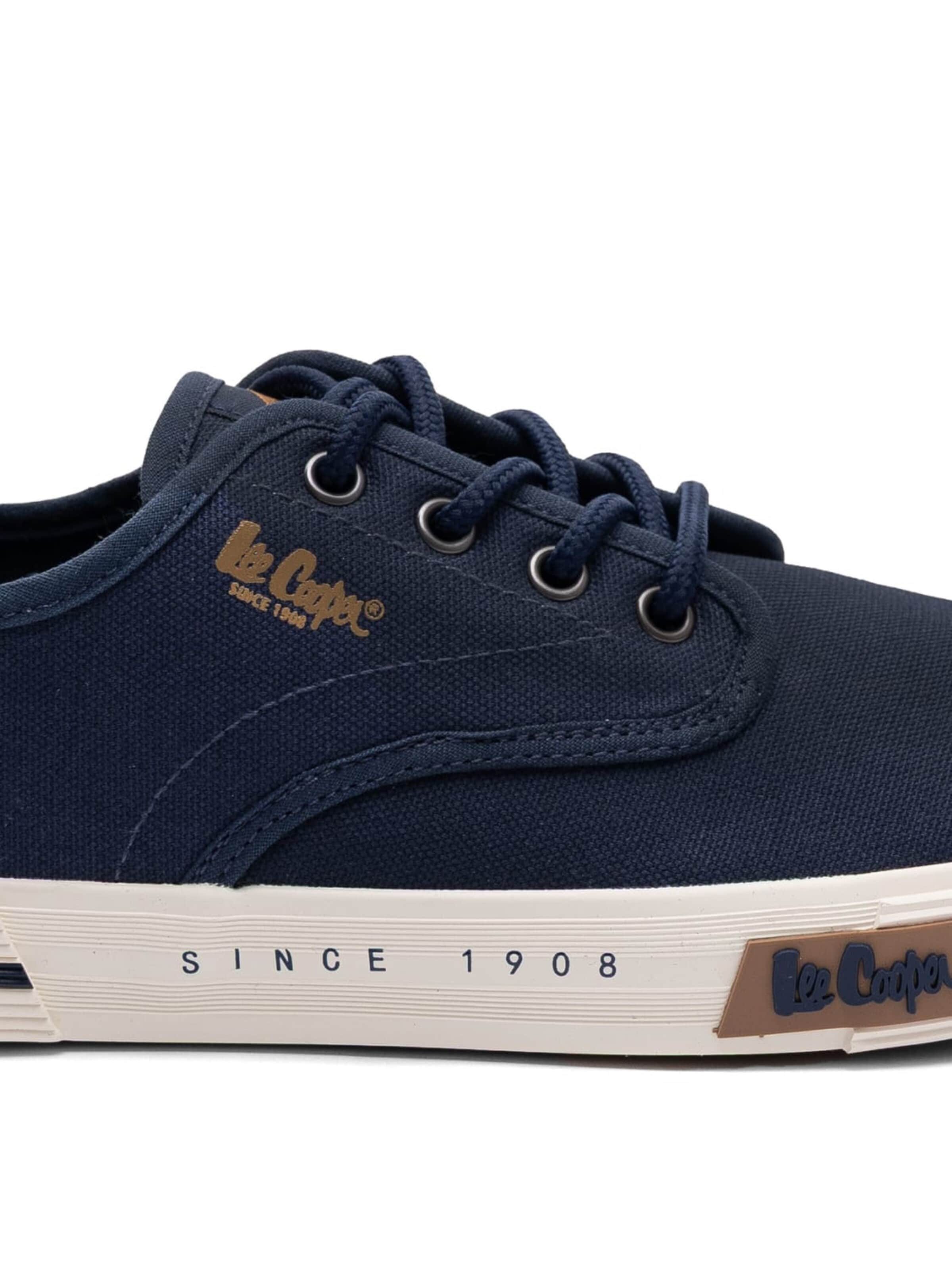Lee Cooper Platform trainers 'LCW-26-02-4087MC' in Blue