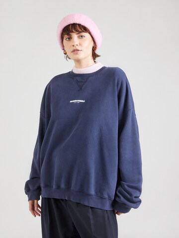 ARMEDANGELS - Sweatshirt em azul: frente