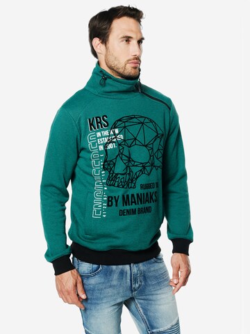 Bluză de molton de la KOROSHI pe verde