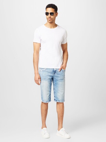 CAMP DAVID Regular Shorts in Blau