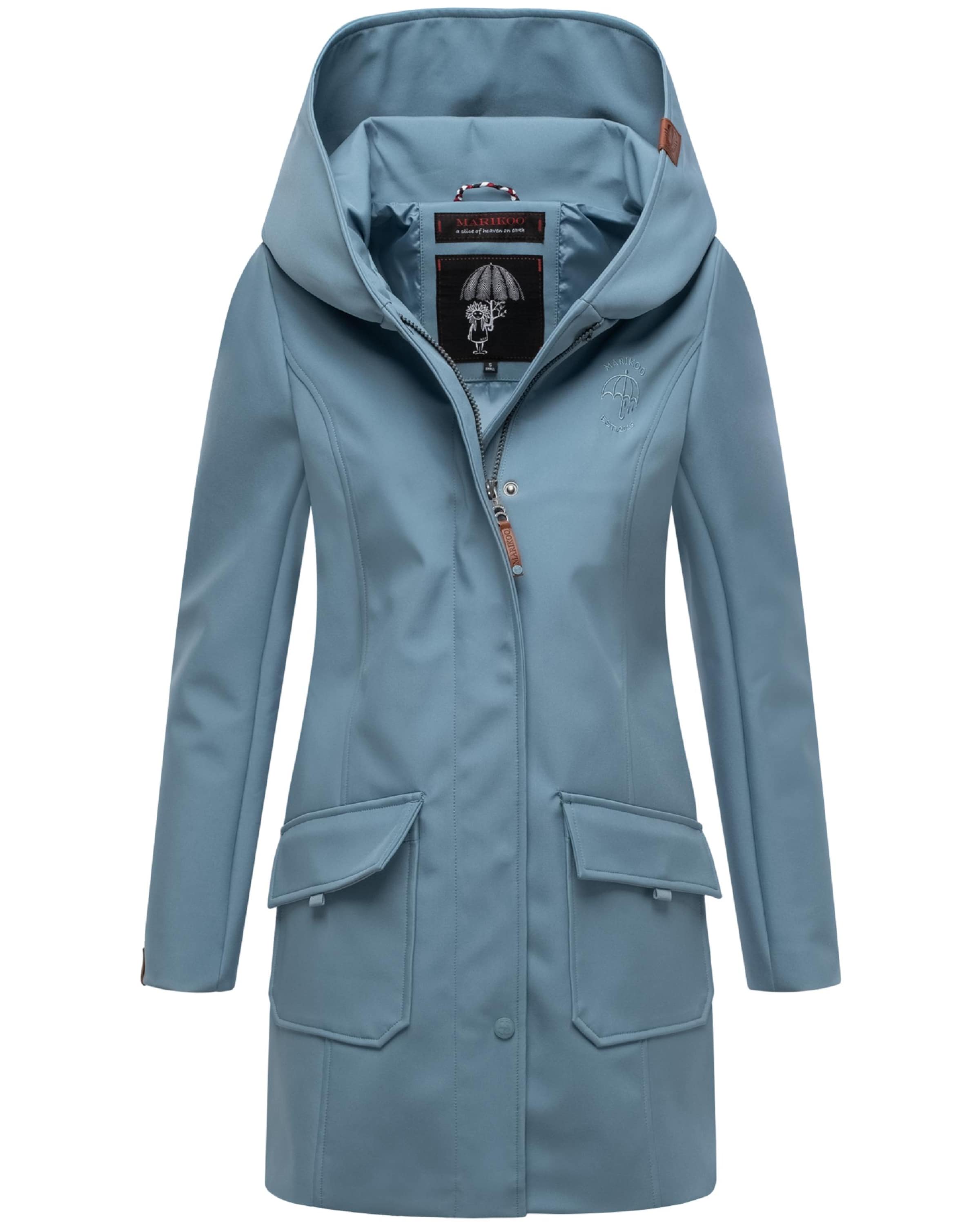 Manteau fonctionnel 'Mayleen' MARIKOO en bleu