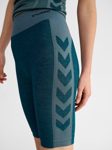 Hummel Skinny Παντελόνι φόρμας σε πράσινο