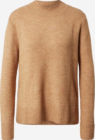 TOM TAILOR DENIM Pullover in Beige: predná strana