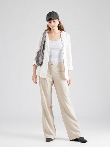 WEEKDAY - Loosefit Pantalón 'Tiana' en beige