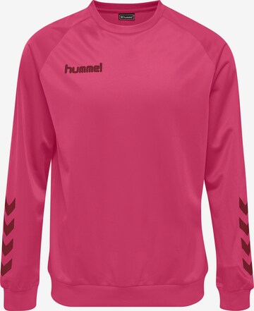 Hummel Urheilullinen collegepaita 'Poly' värissä vaaleanpunainen