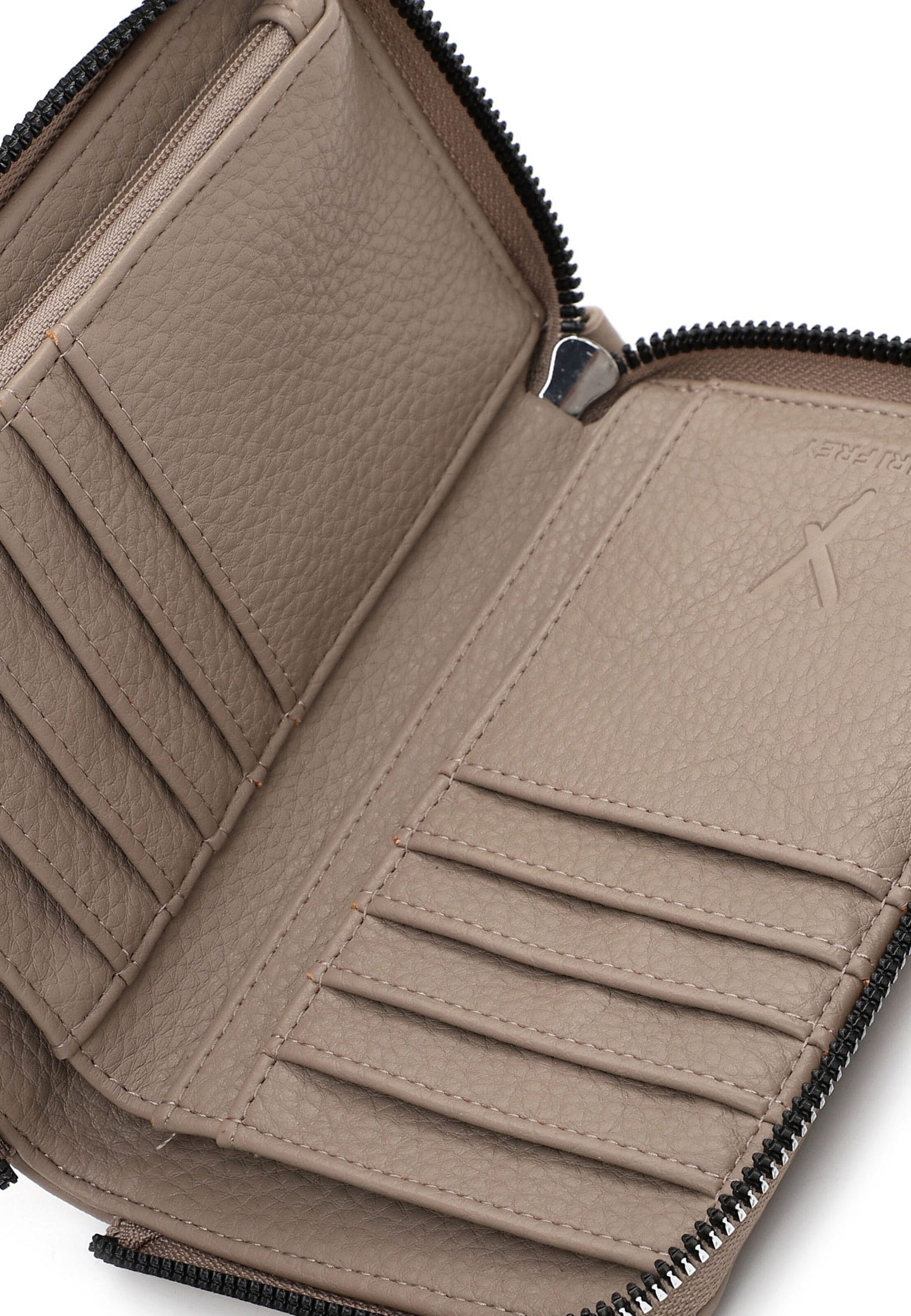 Portamonete 'Tiffy' di Suri Frey in beige