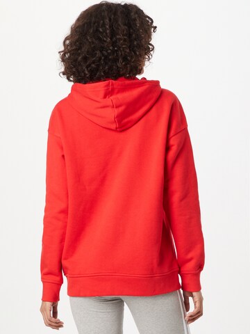 ADIDAS ORIGINALS Sweatshirt 'Adicolor Trefoil' in Red