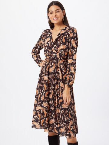 Sublevel Dress in Brown: front