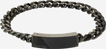 Bracelet Calvin Klein en noir : devant