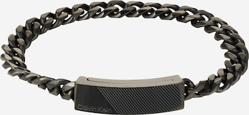 Calvin Klein - Pulsera en negro: frente