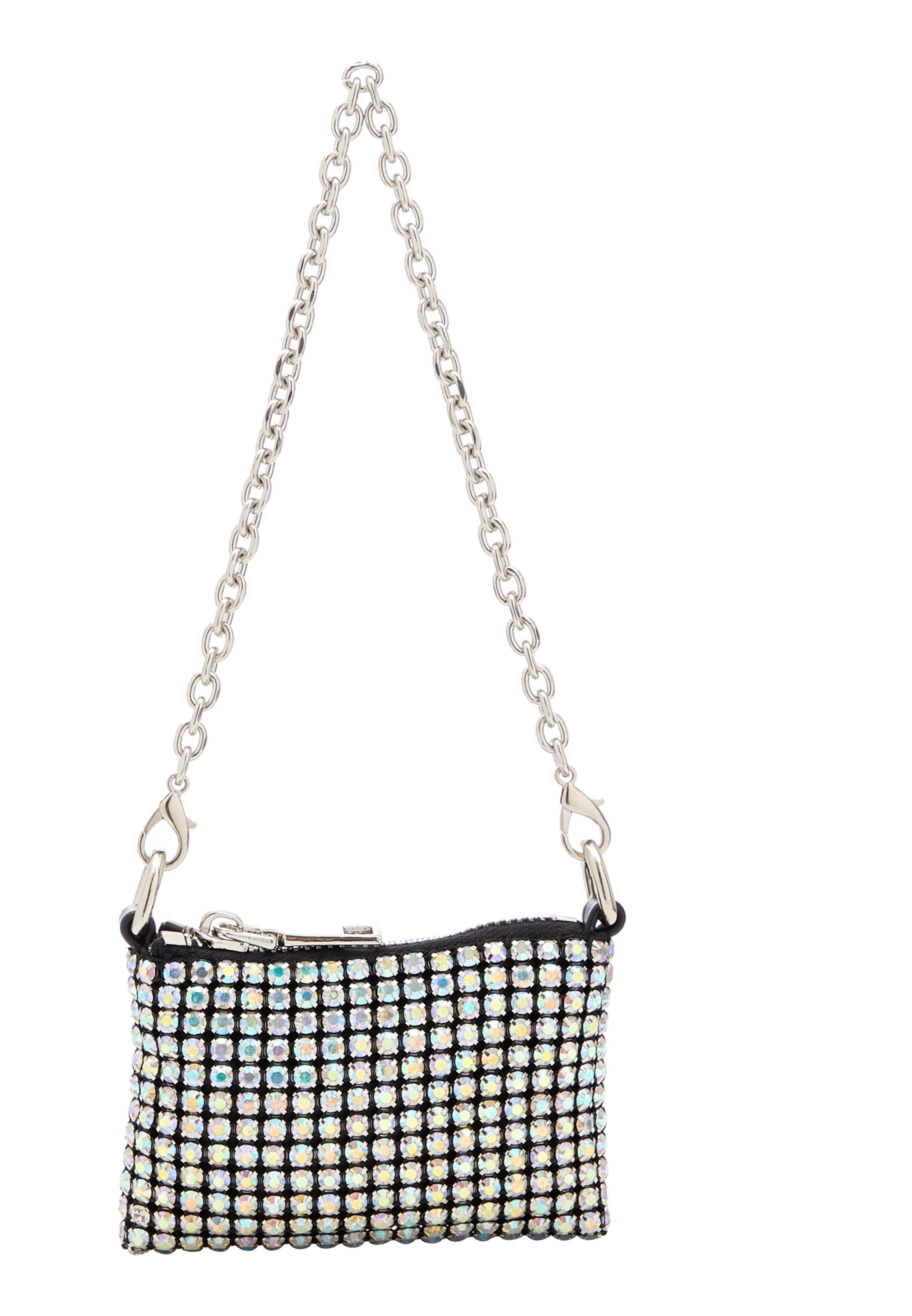 FELIPA Schoudertas in Zilver: voorkant