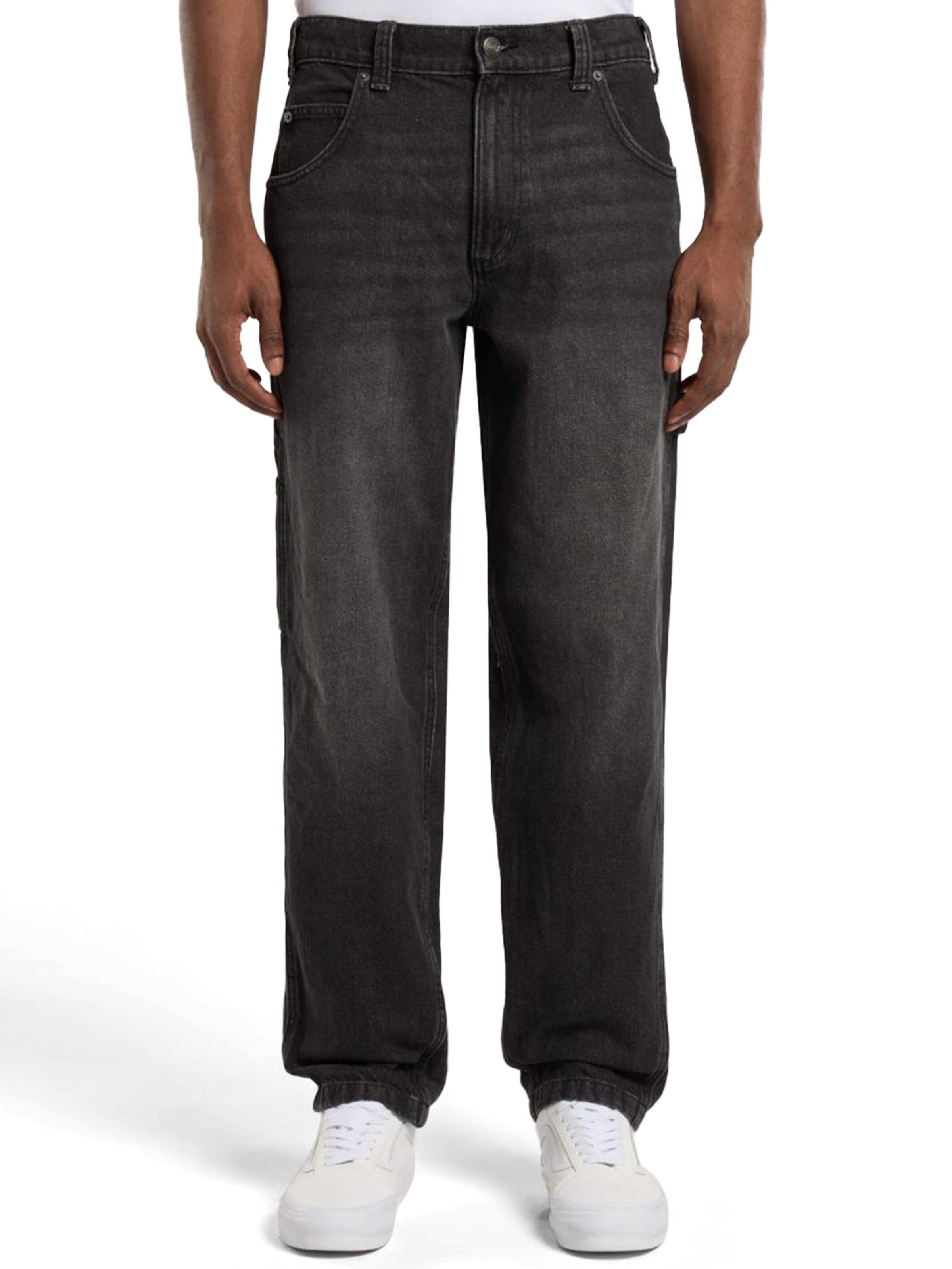 DICKIES Regular Jeans 'GARYVILLE' in Schwarz