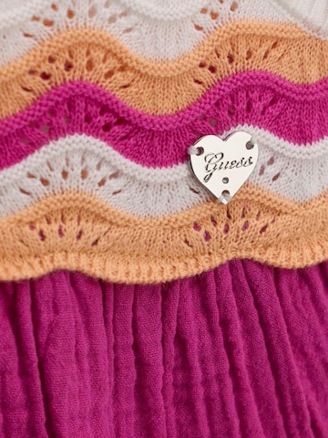 GUESS KIDS - Conjunto 'SL CROCHET DRESS+PANT' en rosa