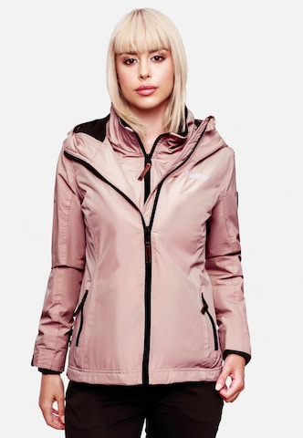 MARIKOO Функциональная куртка 'Erdbeere' в Ярко-розовый