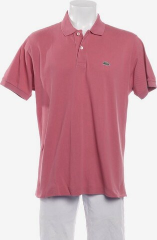 LACOSTE Shirt in L in Pink: front