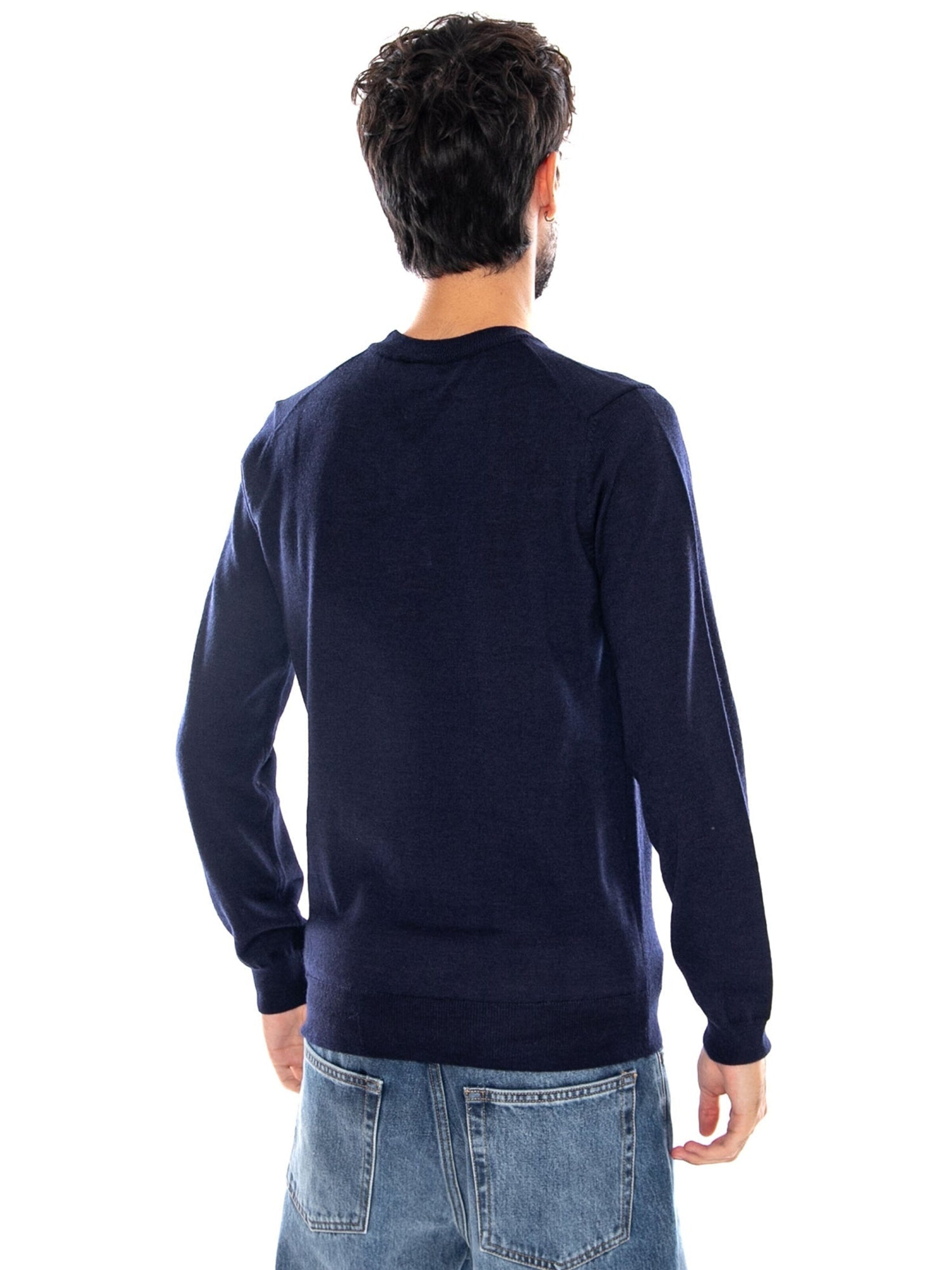 LACOSTE Sweter 'PULLOVER BLUE' w kolorze niebieski