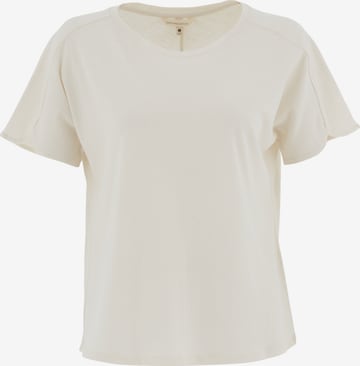 Organication T-Shirt in Weiß: Vorderseite