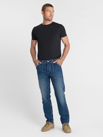 Le Temps Des Cerises Regular Jeans in Blue: front