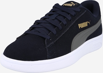 PUMA حذاء رياضي بلا رقبة 'Puma Smash v2' بـ أزرق: الأمام
