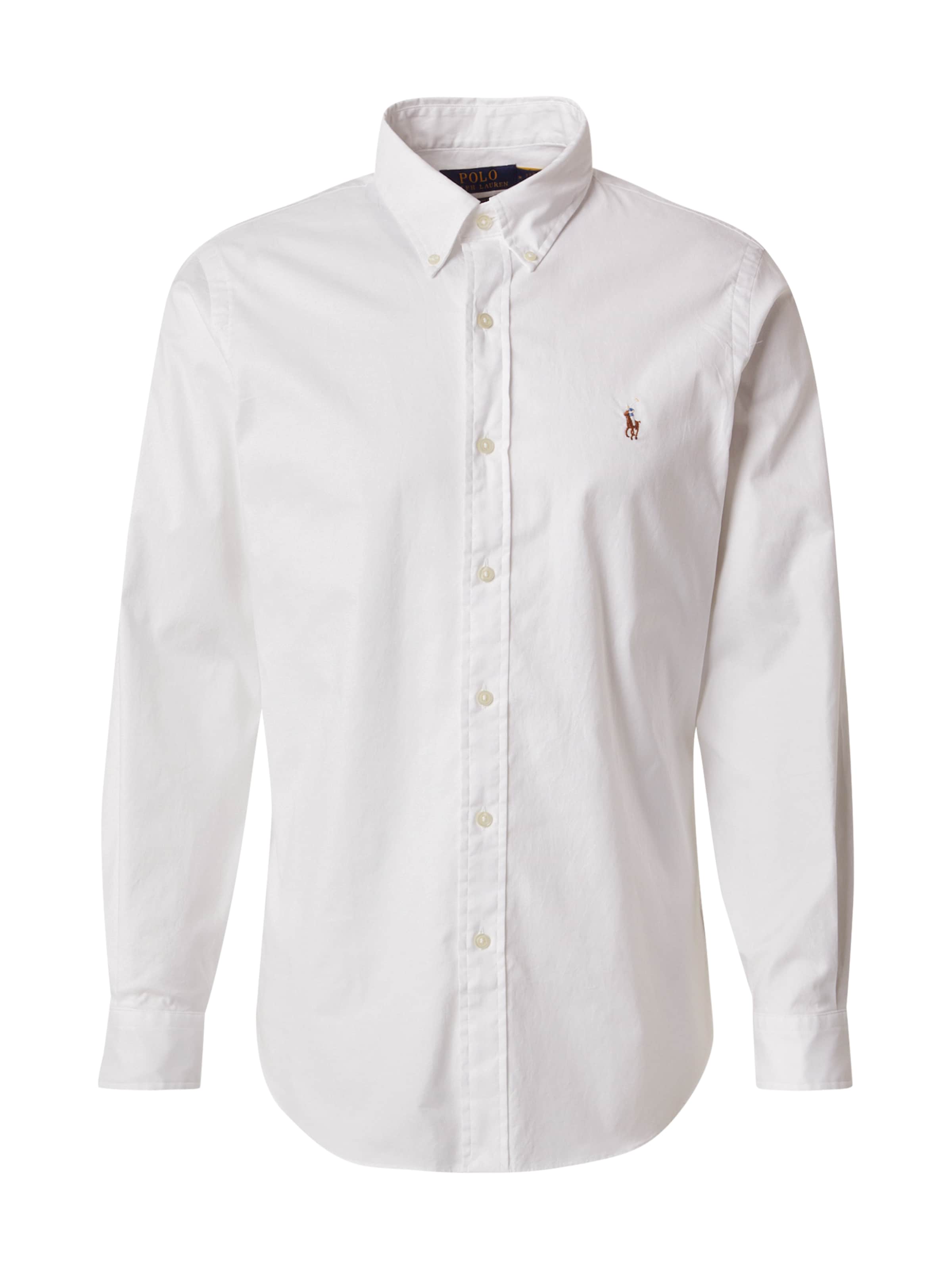 Polo Ralph Lauren Slim fit Ing - fehér: elől