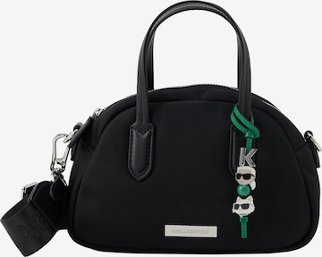 juoda Karl Lagerfeld Rankinė 'IKON': priekis