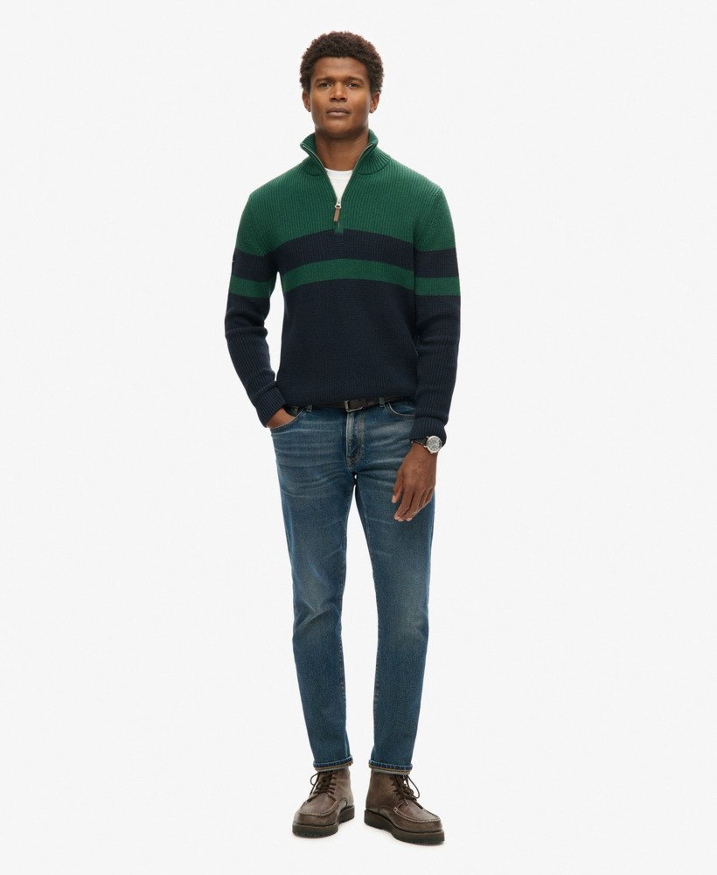 Superdry Trui in Blauw