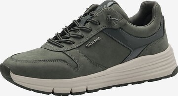 TAMARIS Sneakers laag in Groen: voorkant