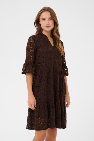 SAINT TROPEZ - Vestido 'Zanna' em castanho: frente