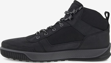 ECCO Lace-Up Boots in Black: front