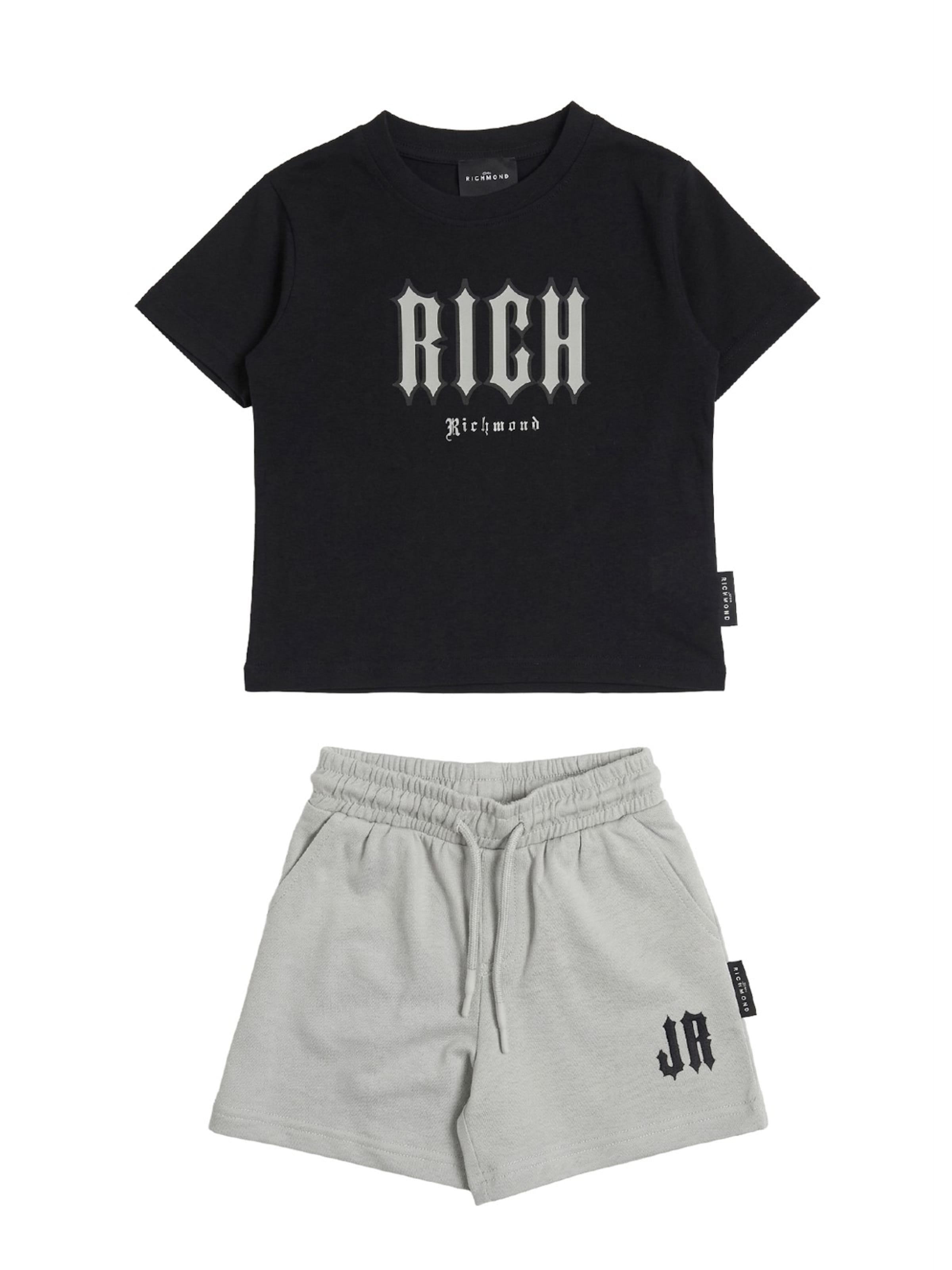 Set John Richmond en noir : devant