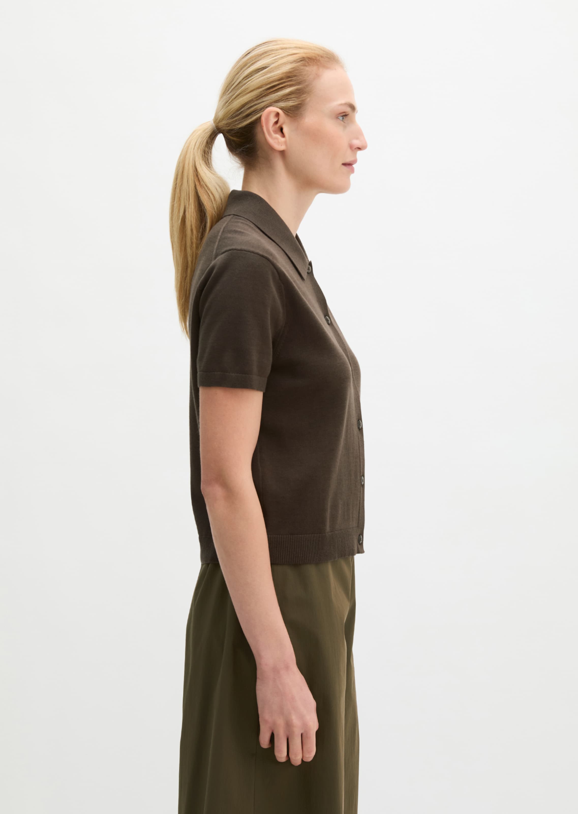 Marc O'Polo Strickjacke in Braun