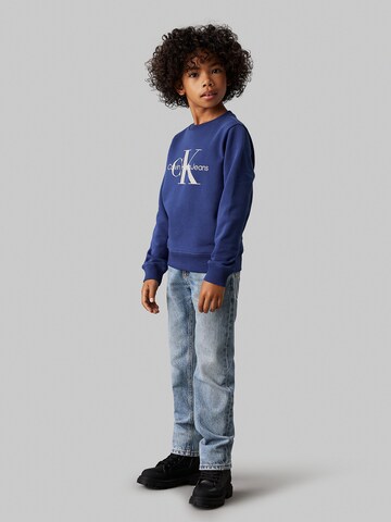 Calvin Klein Jeans Sweatshirt in Blau