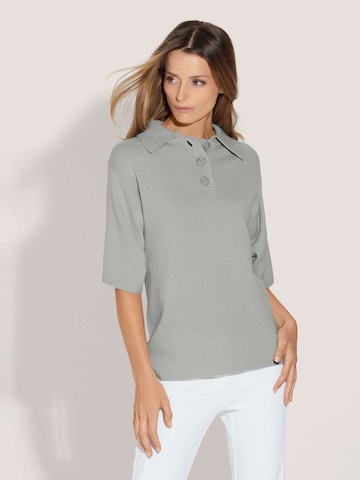 MADELEINE Trui in Grijs: voorkant