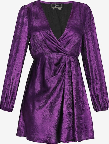 faina Cocktailjurk in Lila: voorkant