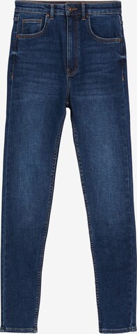 Bershka Skinny Farmer - kék: elől