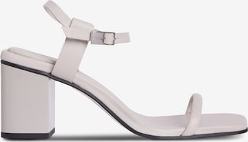 Calvin Klein Босоножки в Серый: спереди