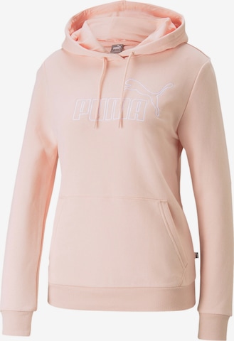 PUMA - Sweatshirt de desporto em rosa: frente