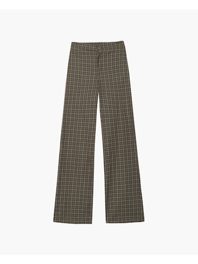 THE-ARE Pantalón en marrón / amarillo claro / verde, Vista del producto