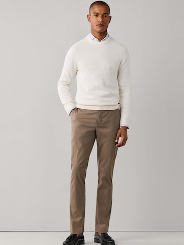 Pull-over Hackett London en blanc