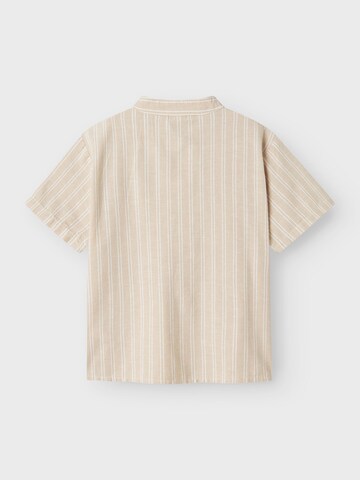 NAME IT Regular fit Overhemd in Beige